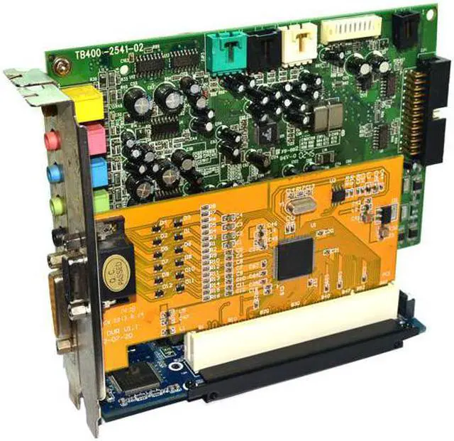 Alt view image 4 of 5 - Desktop PCI-Express PCI-e to PCI Adapter Card PCIe to Dual Pci Slot Expansion Card USB 3.0 Add on Cards Convertor