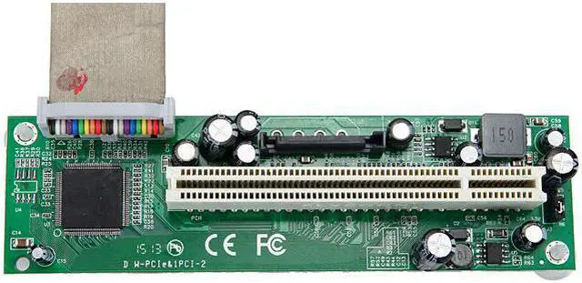 Alt view image 2 of 5 - PCI-E PCI express to PCI adapter cable mini pci-e x1 to x16 Riser card