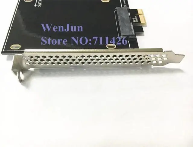 Alt view image 3 of 6 - Dual SATA III port to PCI-E X1 SSD adapter card with Screws for Windows/ MACPRO/OSX 10.5-10.14/MP3.1-5.4/MACPRO 08-12