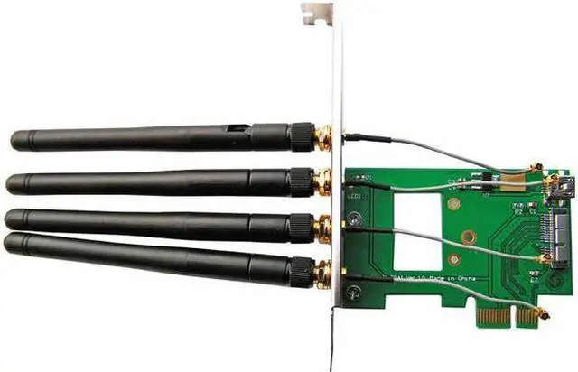Main image of BCM94360CD BCM94331CD to PCI-e 1X Adapter card for hackintosh and PC