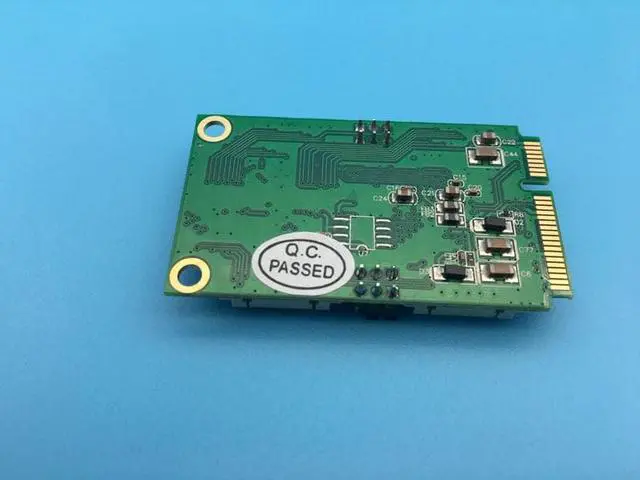 Alt view image 5 of 6 - MINI PCI-E to 4-port Serial Converter Adapter COM Port RS232 RS-232 Signal DB9 Pin Expansion Card