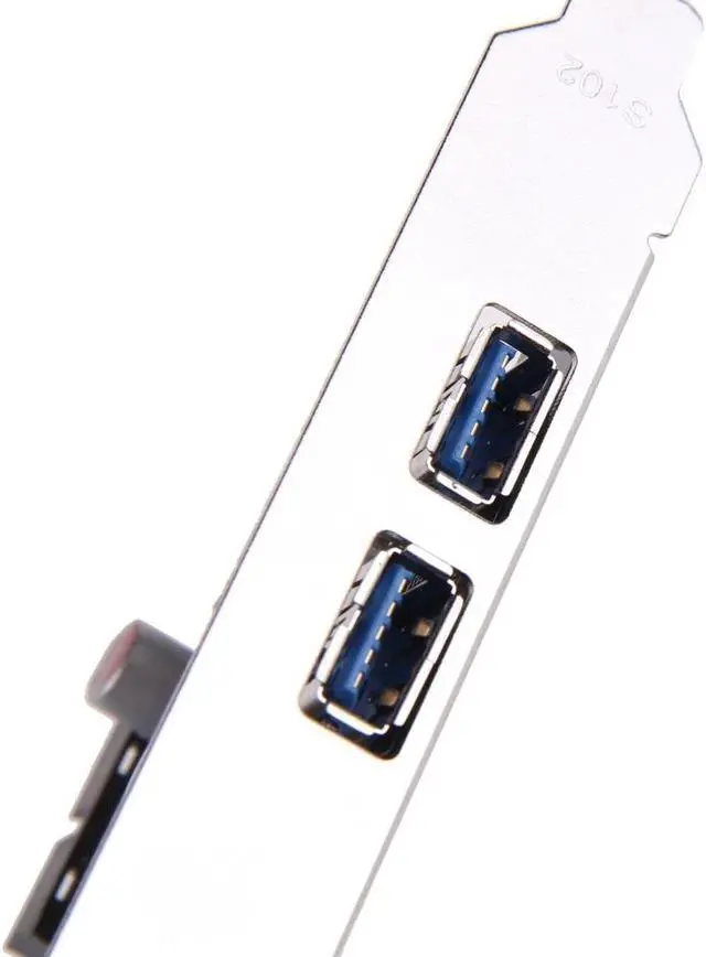 Alt view image 6 of 6 - Amify USB 3.0 PCI-E PCI Express SuperSpeed 2-Port USB with 15-pin SATA Power slot for external CD/DVD/Blu-Ray writers Hard Disk Drives