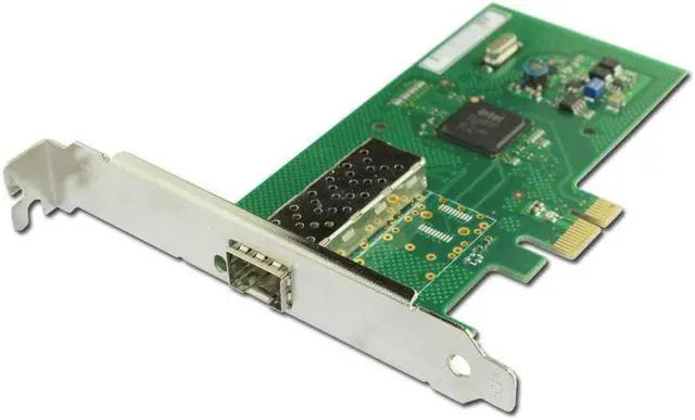 Alt view image 4 of 5 - PCI Express PCI-e X1 1000Mbps Gigabit Ethernet Lan Fiber Desktop network card For I350 SFP Nic