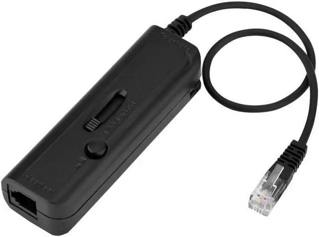 Main image of RJ9 Crystal Head Telephone Headset Adapter Headphone Connection Converter 8 Circuit Lines Switch for Call Center Headphones