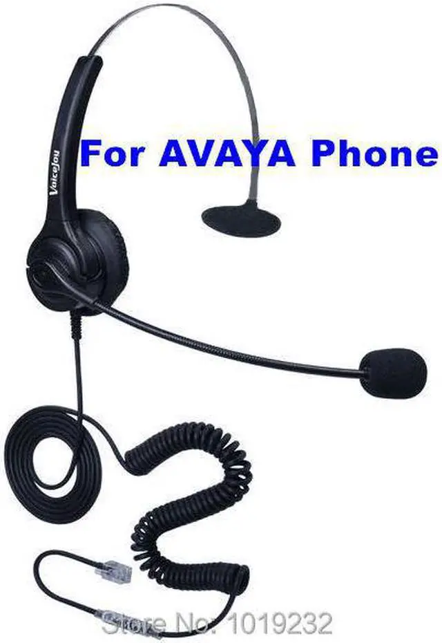 Main image of Call center Office headset RJ9 plug headset for AVAYA Phone 1608 1616 2402 2401 2420 4601 4602 4620 4621 4625 9610 9620