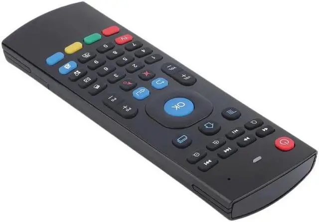 Alt view image 3 of 5 - T3 Backlight Mic 2.4G Fly Air Mouse with Microphone Mini Keyboard IR Learning Wireless Remote Control Gamepad Backlit