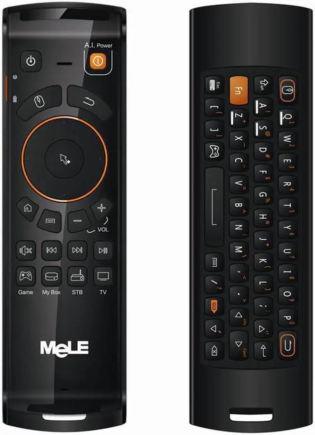 Alt view image 4 of 6 - Mele F10 Deluxe Fly Air Mouse 2.4GHz Wireless Keyboard Remote Control with IR Learning Function For Smart Android Tv Box Mini Pc