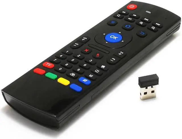 Alt view image 6 of 6 - MX3 air fly mouse mini keyboard backlight colorful 2.4Ghz wireless Remote control for android tv box laptop mini pc
