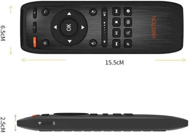 Alt view image 4 of 6 - 2.4G Fly Air Mouse Raspberry pi 3 Wireless Keyboard Remote control Learning keyboard Combo for Android Smart TV Box Computer