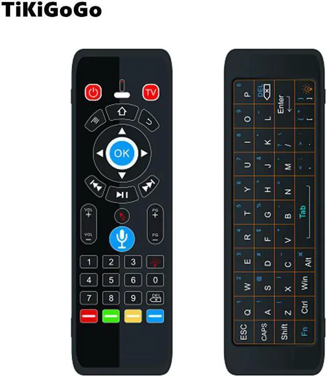 Main image of Voice Remote  Fly Air Mouse ir learning  2.4G Wireless Mini Keyboard Touchpad Gyroscopefor Andriod Smart TV box