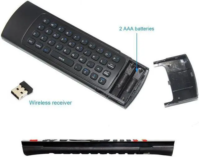 Alt view image 4 of 6 - FGHGF MX3 2.4G Wireless Keyboard Controller Remote Control Air Mouse for Smart Android 7.1 TV Box x96 mini s905w tx3 tvbox