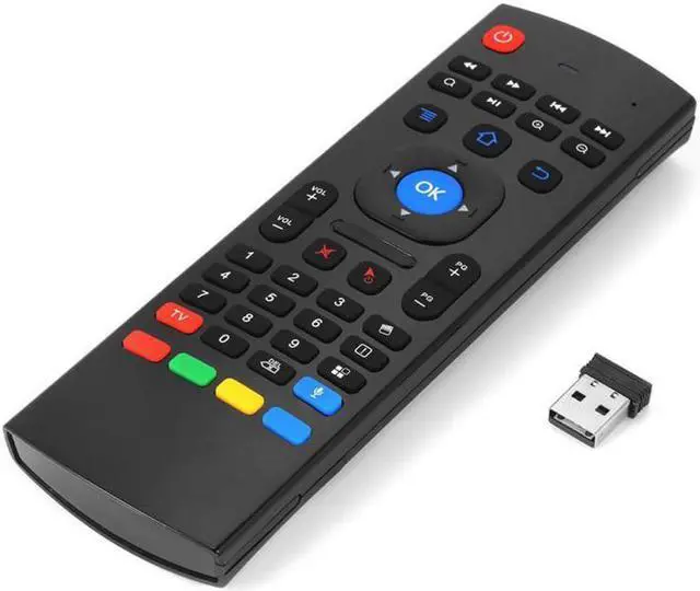 Alt view image 2 of 6 - Arrival Universal Wireless Fly Air Mouse Mini Keyboard with IE & Remote Control T3 for Android TV Box Media Player