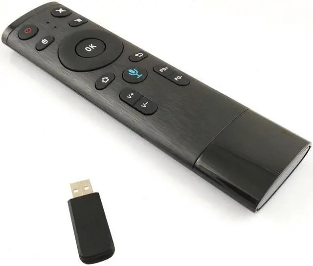 Main image of Q5 Air Mouse 2.4G Voice Input Remote Control Wireless Air Remote Mouse with USB Receiver HTPC PC Controller for Smart TV
