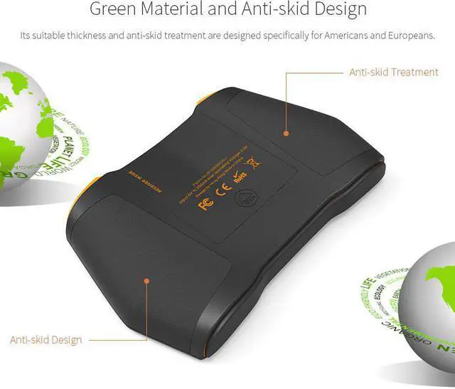 Alt view image 5 of 6 - SIKAI Portable Mini Wireless Keyboard 2.4G Touchpad Fly Mouse Multimedia Handheld Air Mouse Remote Controller for TV Projector