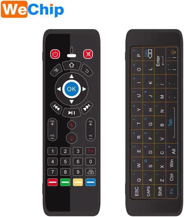 Main image of T16 Air Mouse IR Learning Function 2.4GHZ Wireless Keyboard Backlight Touchpad Remote Control For Windows TV Box Mini PC