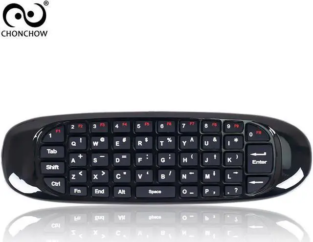 Alt view image 5 of 6 - C120 2.4G Mini Wireless Keyboard Gyroscope Air Fly Mouse Universal Remote Control With USB Receiver For Android TV Box Smart TV
