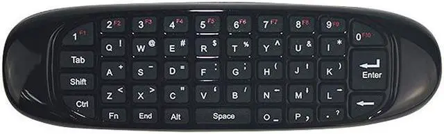 Alt view image 2 of 5 - Russian/English/French/Hebrew C120 2.4G air mouse Rechargeable Wireless remote control Keyboard for Android TV Box PC Computer