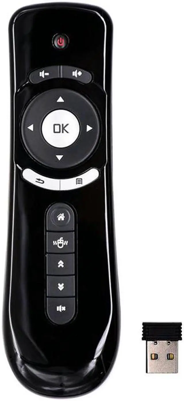Alt view image 2 of 6 - Professional Fly Air Mouse Wireless 2.4G 3D Gyro Motion Stick Remote Control For PC Smart TV