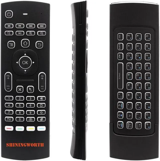 Alt view image 3 of 6 - MX3 2.4GHz wireless air mouse with keyboard and backlight Remote Control for Smart TV Android TV Box PC Laptop HTPC Projector
