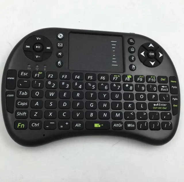 Main image of 2014 Air Mouse 92 Key Mini Portable 2.4GHz English layout Keyboard Mouse Touchpad Remote Game Controller Wireless Keyboard