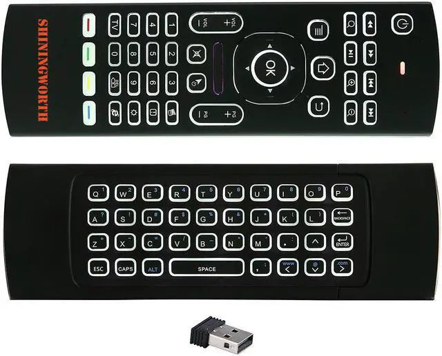 Alt view image 5 of 6 - MX3 2.4GHz wireless air mouse with keyboard and backlight Remote Control for Smart TV Android TV Box PC Laptop HTPC Projector