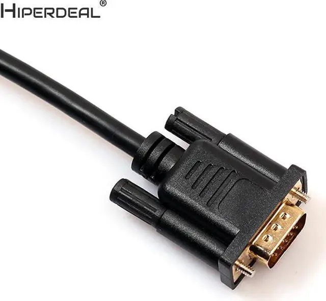Alt view image 4 of 5 - to VGA PC to TV cable HD conversion line Connector Cable 6ft/1.8M Oct27 HW
