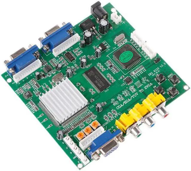 Alt view image 2 of 5 - Game RGB/CGA/EGA/YUV To Dual VGA HD Video Converter Adapter Board GBS-8220 Drop Shipping