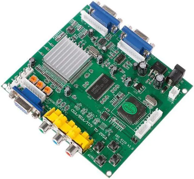 Alt view image 3 of 5 - Game RGB/CGA/EGA/YUV To Dual VGA HD Video Converter Adapter Board GBS-8220 Drop Shipping