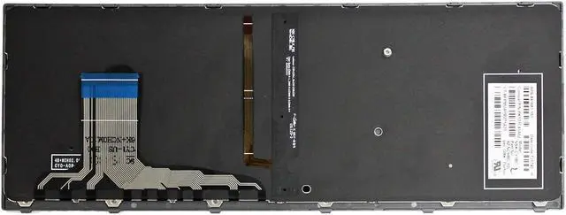 Alt view image 3 of 5 - replacment keyboard for HP ZBook Studio G3 Mobile Keyboard backlit Pointer US 841681-001
