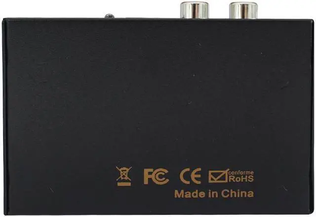 Alt view image 5 of 6 - Hdmi audio extractor HDMI to HDMI  Optical TOSLINK SPDIF + RCA L/R Audio Extractor Converter HDMI Audio Splitter Adapter