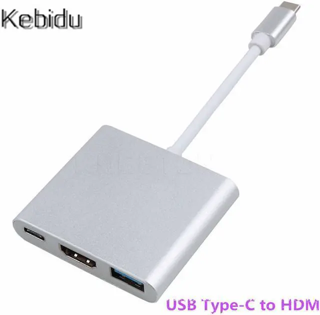 Main image of Professional HDMI Cable Adapter USB Type C To HDMI USB 3.0 Converter USB-C 3.1 4K Adapter Male to Female   for Mac Air TV