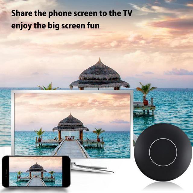 Alt view image 5 of 6 - Wireless WiFi Display Dongle Receiver 1080P HD TV Stick Airplay Media Streamer Adapter Media for Android TV