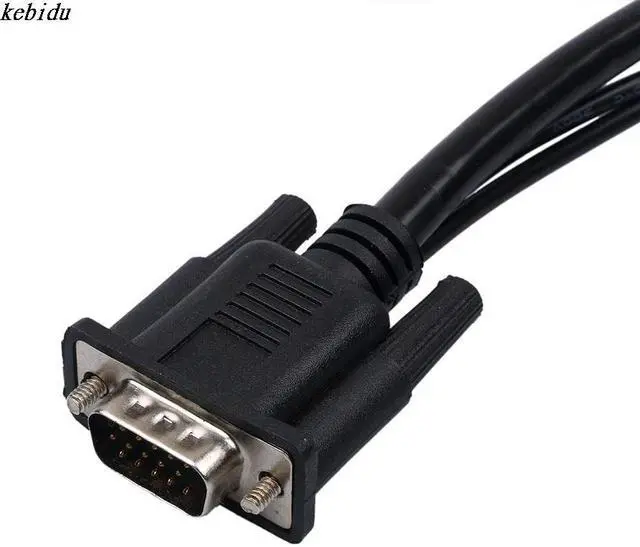 Alt view image 5 of 6 - kebidu 2017  VGA to HDMI Converter 1080P Converter HD Audio AV Converter HDTV Video Cable VGA2HDMI Adapter For TV PC