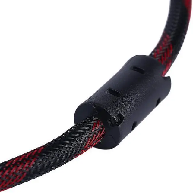 Alt view image 6 of 6 - kebidu 1080P HDMI to 3RCA cable 1.5M Video Audio AV Cable Adapter HDMI Male to RCA Male for HD TV LCD Laptop Computer Cable 1.5M