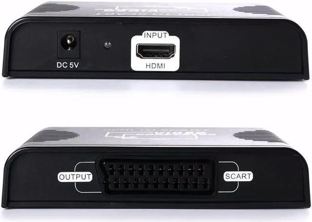 Alt view image 3 of 4 - kebidumei HDMI to Scart converter HDMI input +Scart output Audio splitter adapter For Blue Ray DVD STB SKY TV