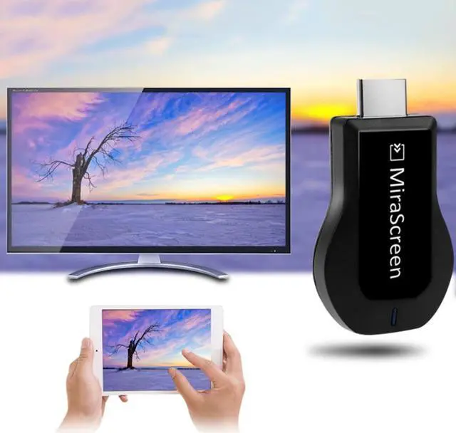 Alt view image 4 of 6 - Wireless Adapter WiFi Display Receiver Mirascreen For Miracast TV Dongle Digital HDMI Media TV Stick Media Video Screen