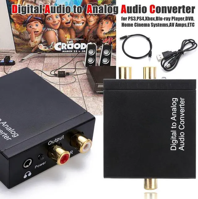Alt view image 3 of 6 - Arrival Optical Coaxial Toslink Digital to Analog Audio Converter Adapter RCA With 3.5mm Jack Kits Mayitr