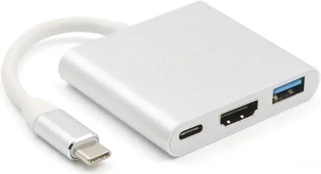 Main image of USB 3.1 Type-C to HDMI Adapter for Nintendo Switch Console to TV Video Digital Converters Replacement Dock for Samsung Galaxy