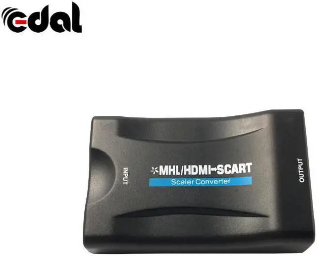 Main image of Universal 1080P HDMI To SCART Video Stereo Audio Converter Adapter For Sky Box HD TV DVD STB