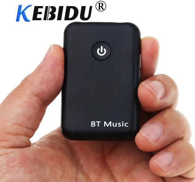 Main image of kebidu Bluetooth V4.2 Transmitter Receiver 3.5mm Stereo 2 in 1 Wireless Music Audio Adapter for TV Headphones Speaker