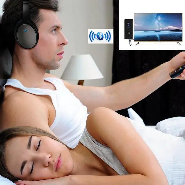 Alt view image 4 of 6 - kebidu Bluetooth Transmitter Wireless Bluetooth Audio Transmitter RCA 3.5mm Adapter for TV PC Laptop Tablet MP3 MP4 Headphone