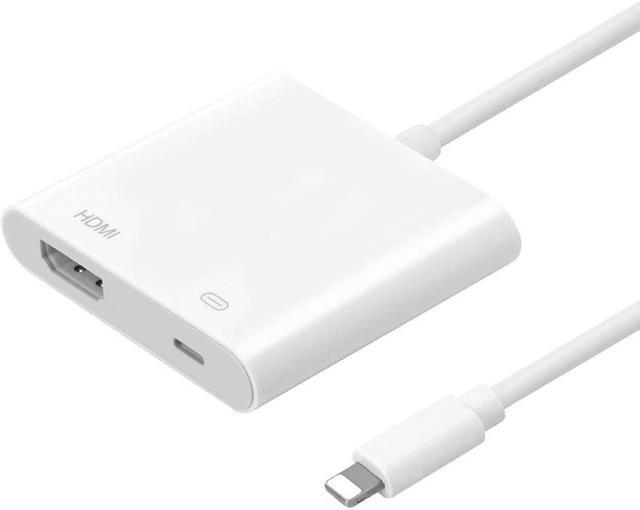 Alt view image 2 of 6 - Lighting to HDMI / HDTV TV Digital Cable Adapter for Apple iPhone 5 5s 6 6s iPad Lightning Digital AV Adapter for iPhone 7 7plus