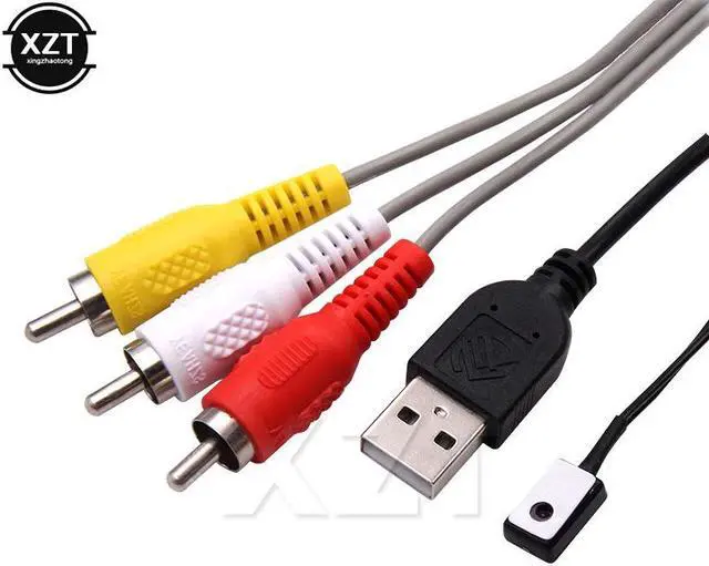 Alt view image 4 of 6 - PZ 1PCS cat5e/6 ethernet cable AV video audio extender over  with IR Infrared Repeater USB power adapter Support 100meter hot