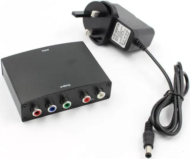 Alt view image 5 of 6 - 4K HDMI to 5RCA RGB Component YPbPr Video+R/L Audio Adapter Converter HD TV DVD