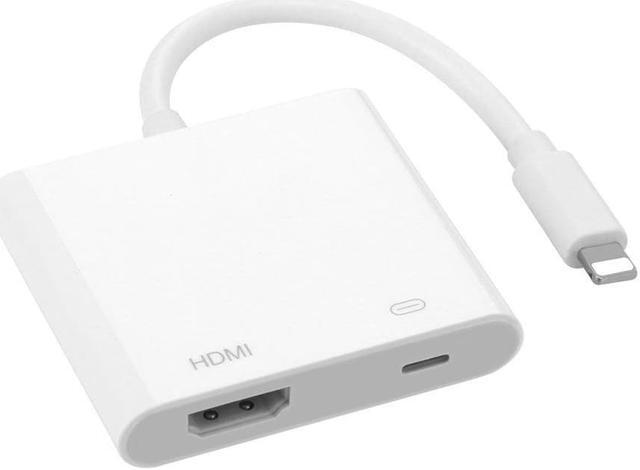 Alt view image 4 of 6 - Lighting to HDMI / HDTV TV Digital Cable Adapter for Apple iPhone 5 5s 6 6s iPad Lightning Digital AV Adapter for iPhone 7 7plus