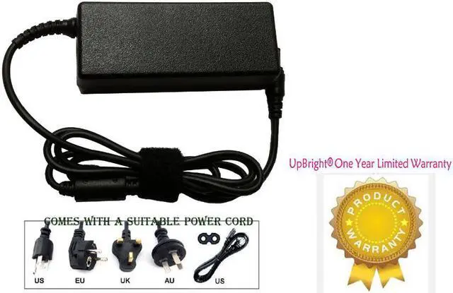 Alt view image 2 of 4 - UpBright  AC Adapter For Samsung UN32J525 UN32J525D UN32J525DAF UN32J525DAFXZA 32" Smart LED LCD TV HDTV Power Supply Charger