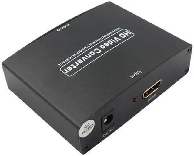 Alt view image 2 of 5 - RGB Component (YPbPr) video + R/L audio Adapter Converter HD TV to HDMI 1080P WP Main Unit And 5V DC Power Supply #F30NT02