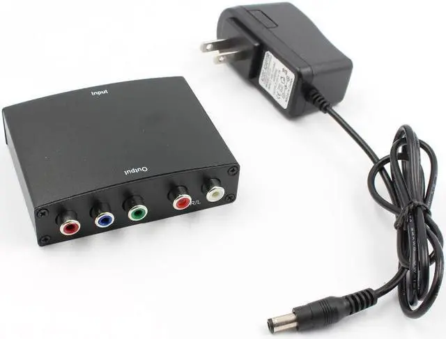Alt view image 6 of 6 - 4K HDMI to 5RCA RGB Component YPbPr Video+R/L Audio Adapter Converter HD TV DVD