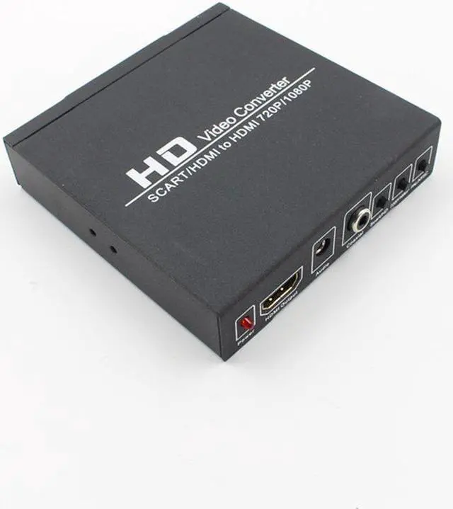 Main image of SCART+HDMI to HDMI Converter Video Signal Adapter Support HD 1080P/720P for Smart TV PC Laptop Projector