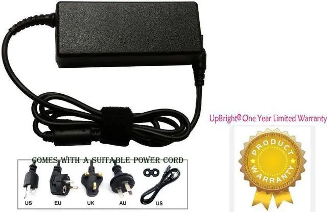 Alt view image 2 of 4 - UpBright  Global 12V 3.33A AC / DC Adapter For KENMARK GOODMANS PROLINE LCD HD TV HDTV 12VDC 3.3A 12 Volt 3.3 Amp Charger PSU